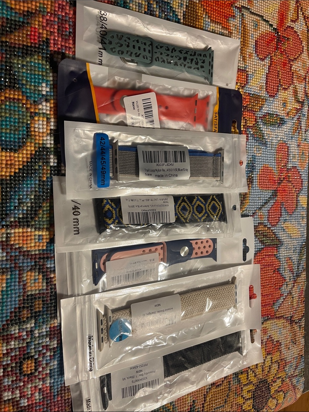 Bundle of Assorted Replacement Watch Bands - Mixed Colors